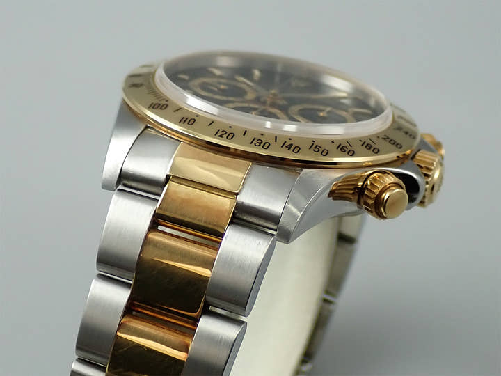 ロレックス デイトナ エルプリメロ Ref.16523 ステンレススチール/イエローゴールド ブラック文字盤