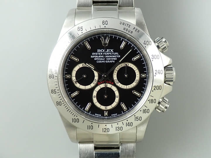 ロレックス デイトナ エルプリメロ Ref.16520 ステンレススチール ブラック文字盤