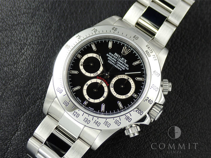 ロレックス デイトナ エルプリメロ Ref.16520 ステンレススチール ブラック文字盤