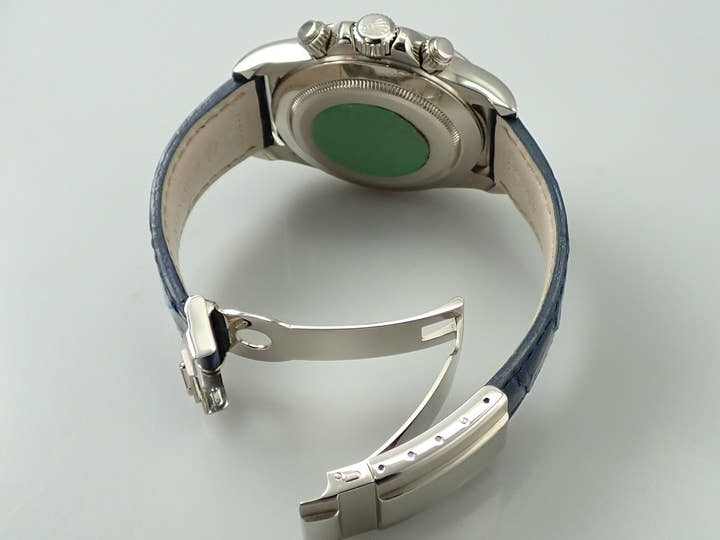 ロレックス デイトナ エルプリメロ Ref.16519 ホワイトゴールド パヴェダイヤx8Pサファイア文字盤