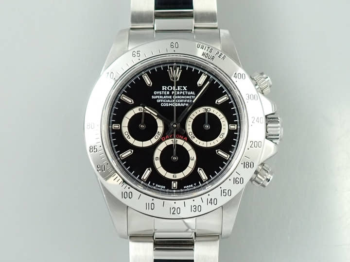 ロレックス デイトナ エルプリメロ Ref.16520 ステンレススチール ブラック文字盤
