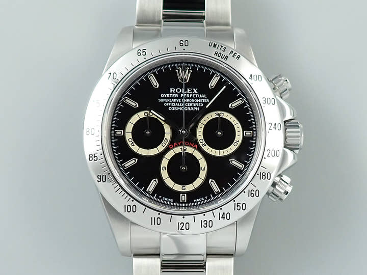 ロレックス デイトナ エルプリメロ Ref.16520 ステンレススチール ブラック文字盤