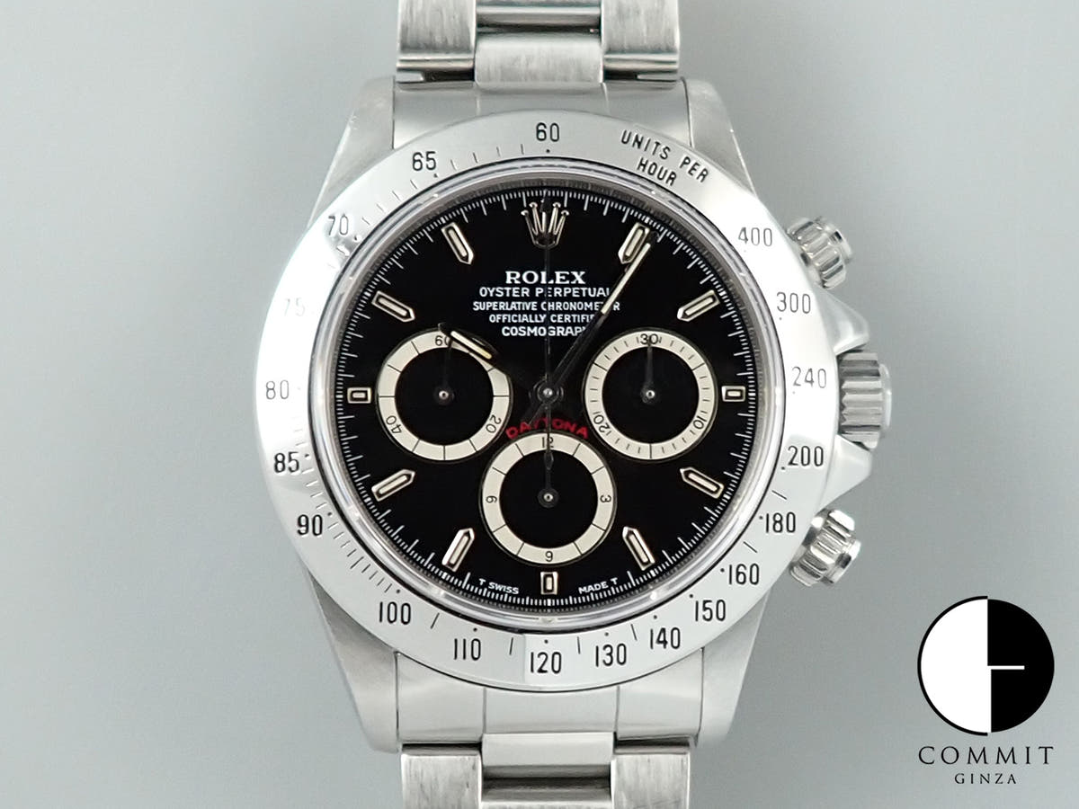 ロレックス デイトナ エルプリメロ Ref.16520 ステンレススチール ブラック文字盤