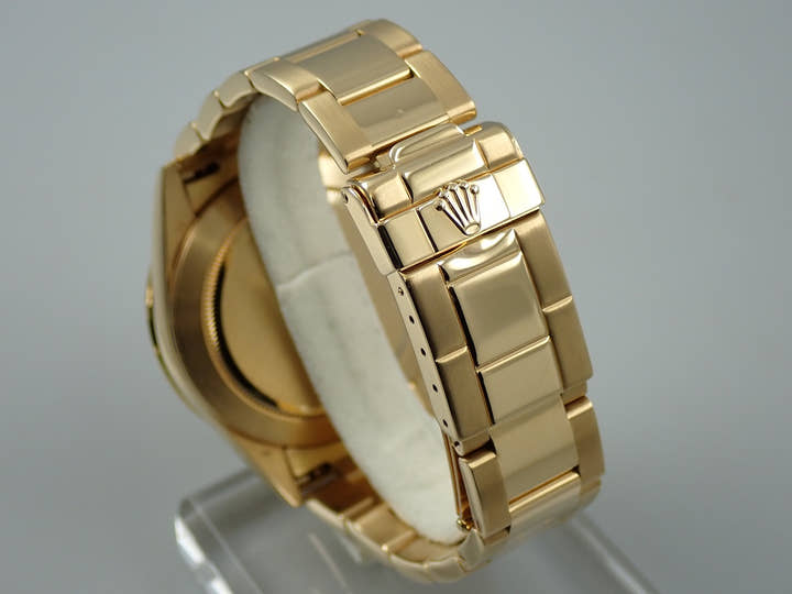 ロレックス デイトナ エルプリメロ Ref.16528G イエローゴールド ブラックx8Pダイヤ文字盤