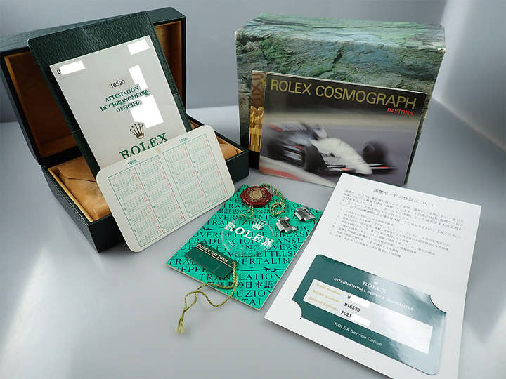 ロレックス デイトナ エルプリメロ Ref.16520 ステンレススチール ブラック文字盤