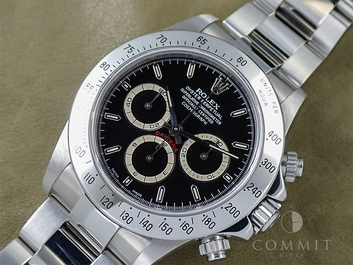 ロレックス デイトナ エルプリメロ Ref.16520 ステンレススチール ブラック文字盤