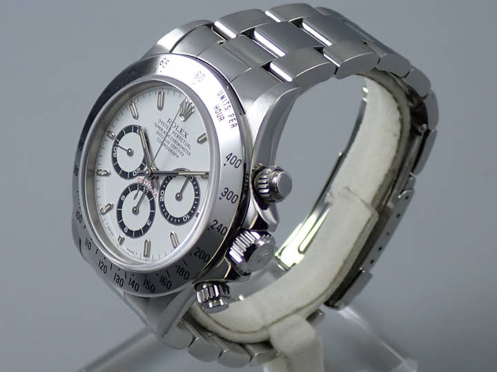 ロレックス デイトナ エルプリメロ Ref.16520 ステンレススチール ホワイト文字盤