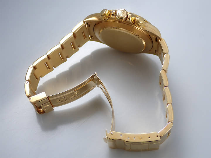 ロレックス デイトナ エルプリメロ Ref.16528 イエローゴールド シャンパン文字盤