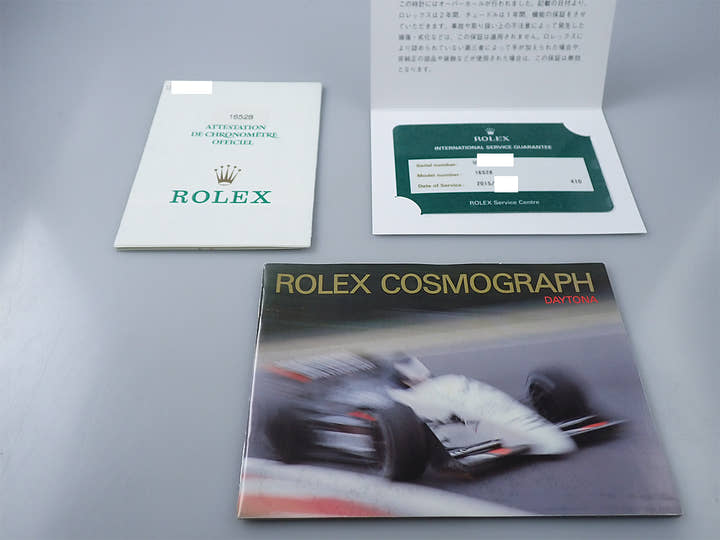 ロレックス デイトナ エルプリメロ Ref.16528 イエローゴールド シャンパン文字盤