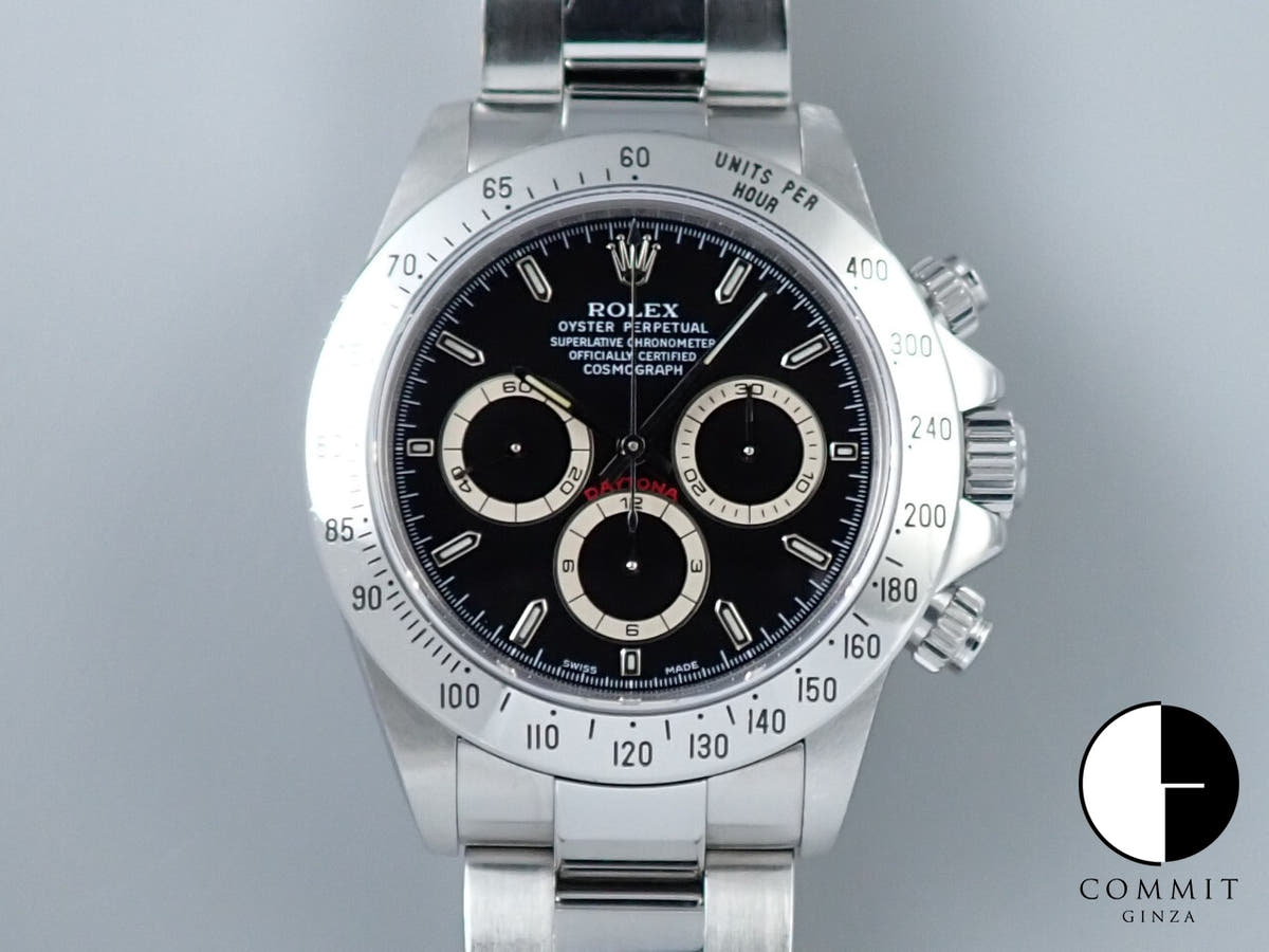 ロレックス デイトナ エルプリメロ Ref.16520 ステンレススチール ブラック文字盤 中古 162933S1