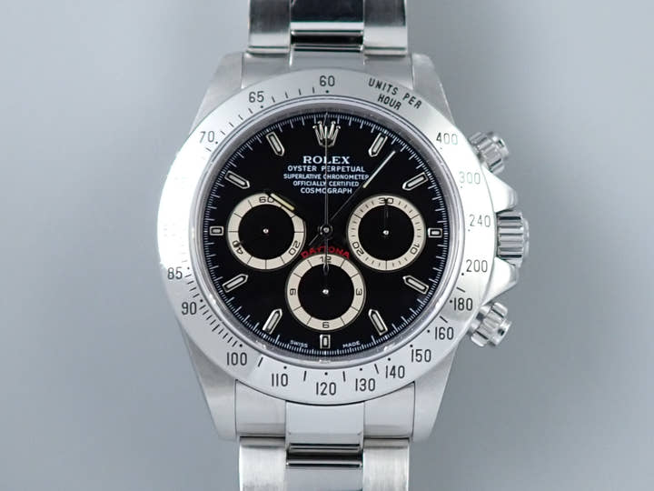 ロレックス デイトナ エルプリメロ Ref.16520 ステンレススチール ブラック文字盤 中古 162933S1