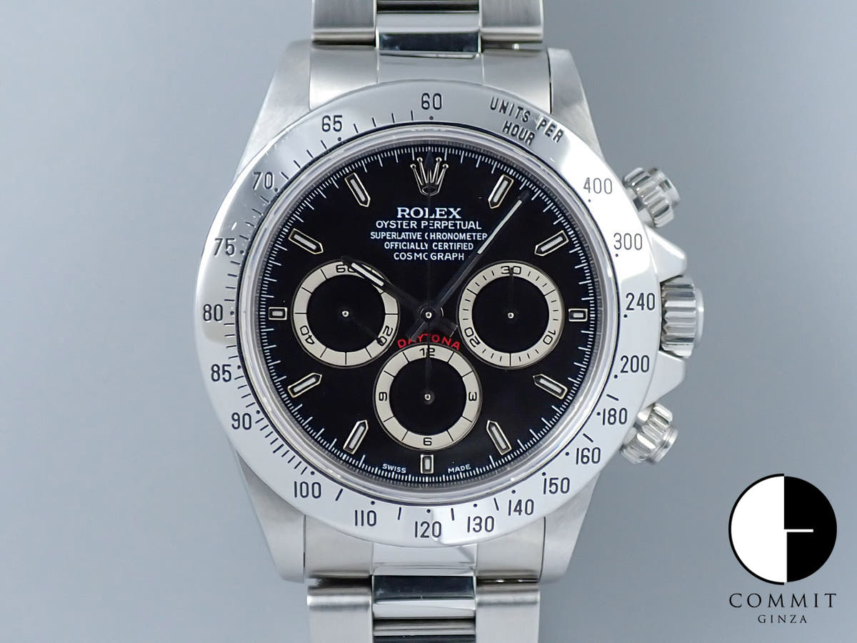 ロレックス デイトナ エルプリメロ Ref.16520 ステンレススチール ブラック文字盤