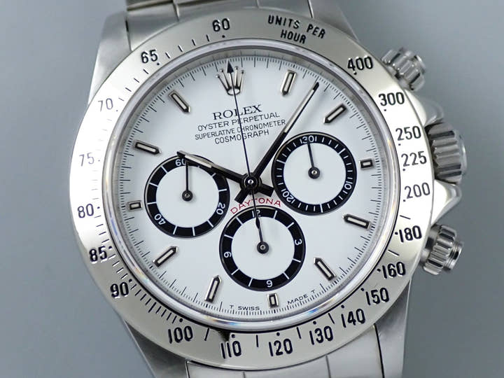 ロレックス デイトナ エルプリメロ Ref.16520 ステンレススチール ホワイト文字盤