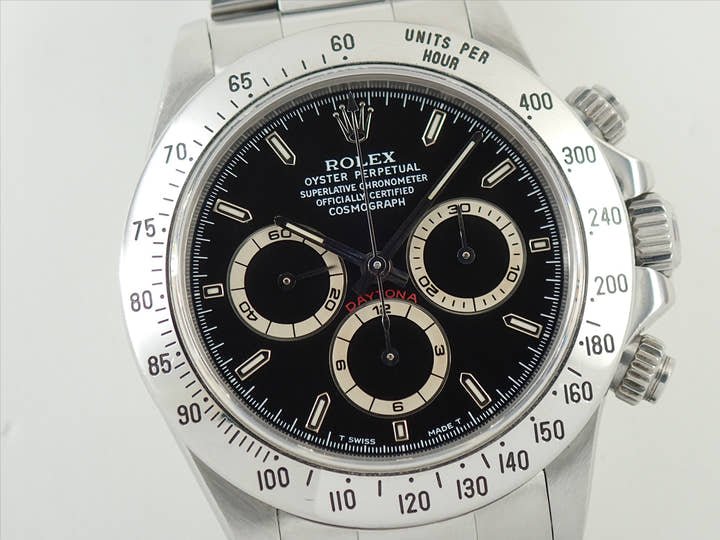 ロレックス デイトナ エルプリメロ Ref.16520 ステンレススチール ブラック文字盤