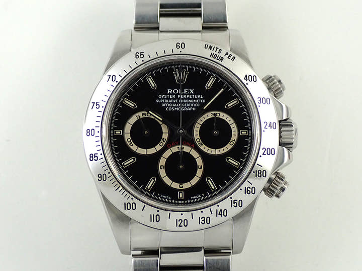 ロレックス デイトナ エルプリメロ Ref.16520 ステンレススチール ブラック文字盤