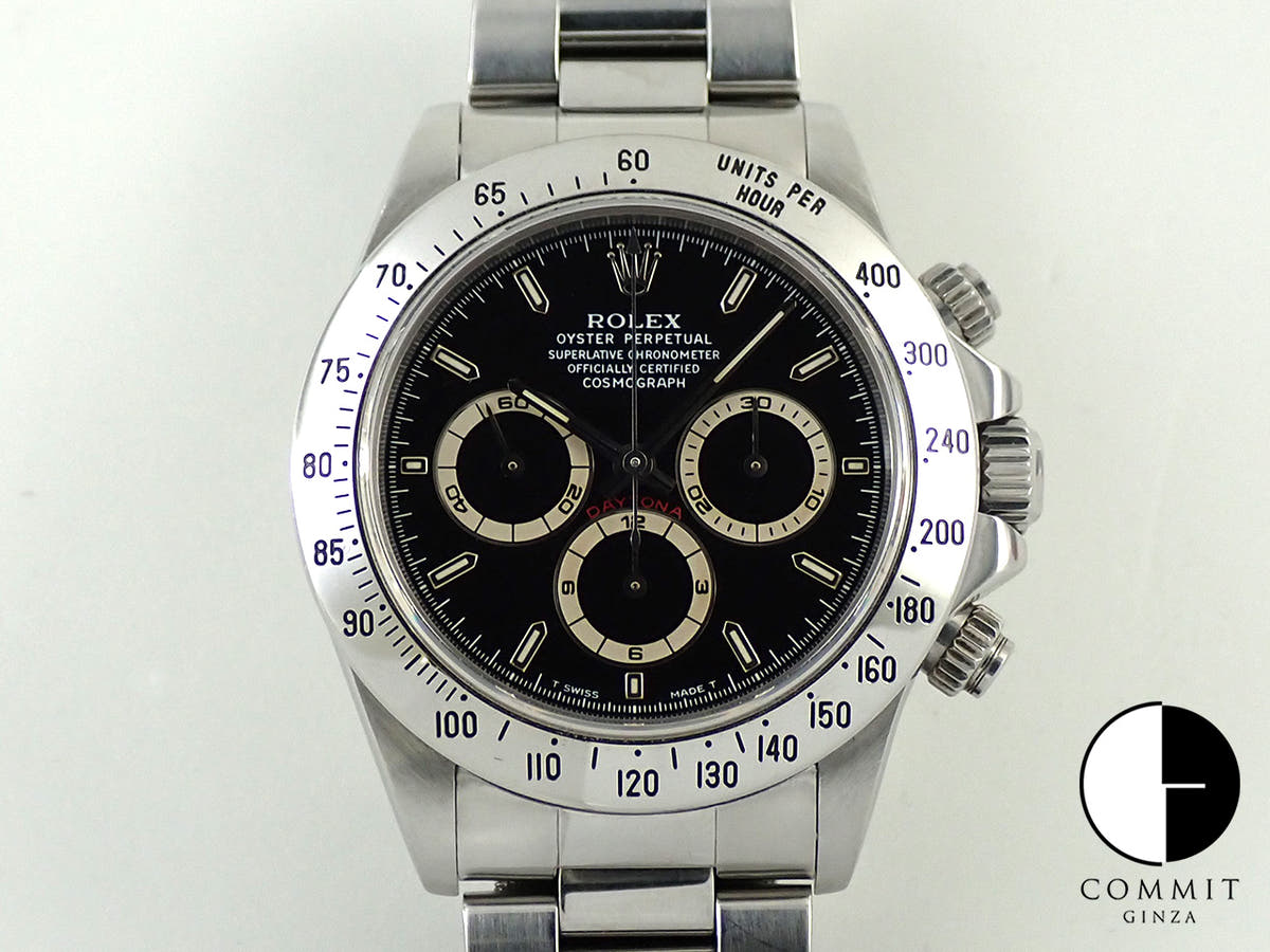 ロレックス デイトナ エルプリメロ Ref.16520 ステンレススチール ブラック文字盤