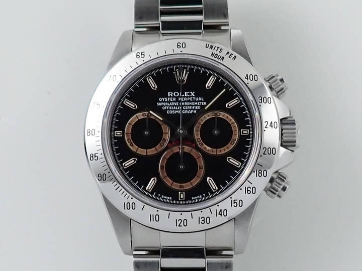 ロレックス デイトナ エルプリメロ Ref.16520 ステンレススチール ブラック文字盤