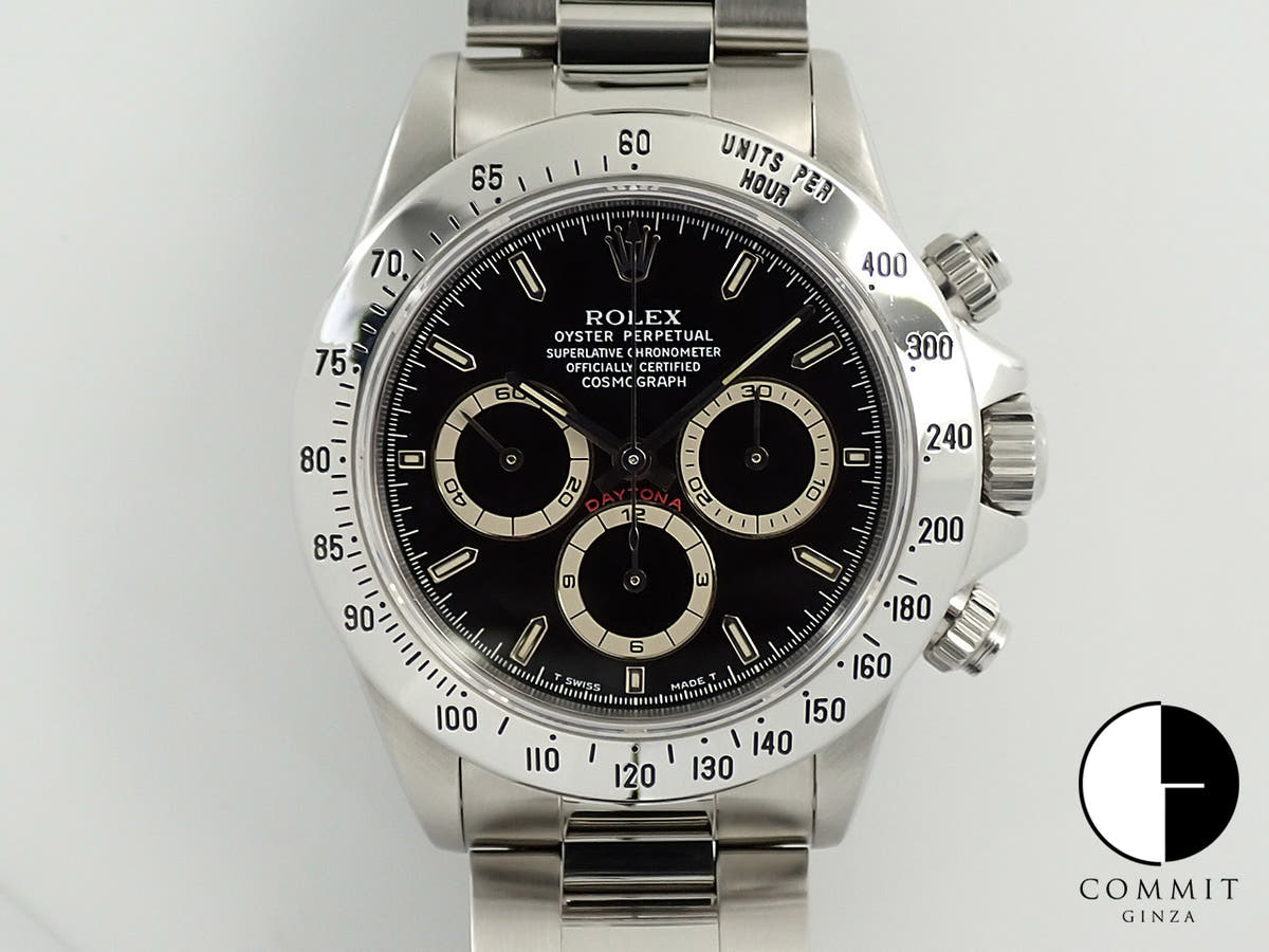 ロレックス デイトナ エルプリメロ Ref.16520 ステンレススチール ブラック文字盤