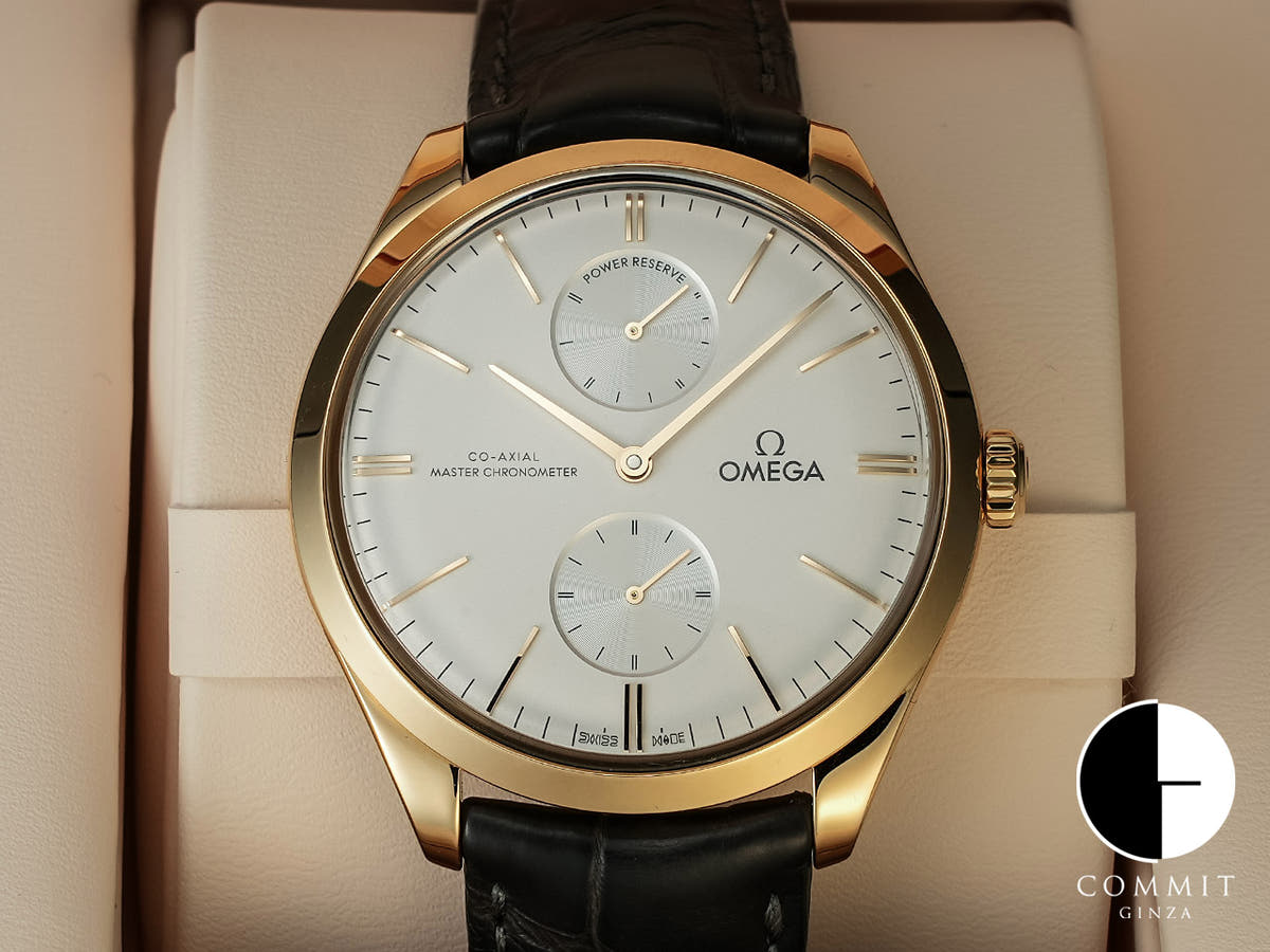 オメガ デ・ヴィル トレゾア コーアクシャル マスター クロノメーター パワーリザーブ 40MM Ref.435.53.40.22.02.001 シルバー文字盤 中古 2AYA8393
