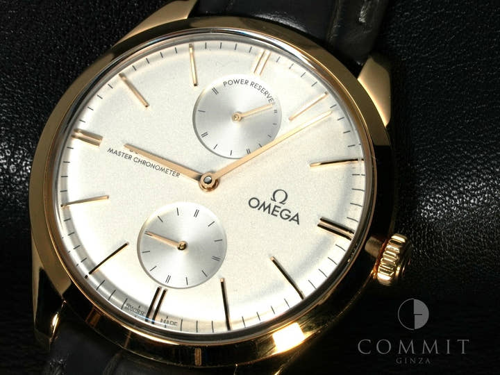 オメガ デ・ヴィル トレゾア コーアクシャル マスター クロノメーター パワーリザーブ 40MM Ref.435.53.40.22.02.001 シルバー文字盤 中古 2AYA8393
