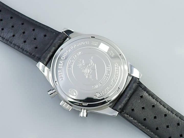 ジャガールクルト ディープシー クロノグラフ Ref.Q2068570 黒文字盤 美品 34XS3P3L