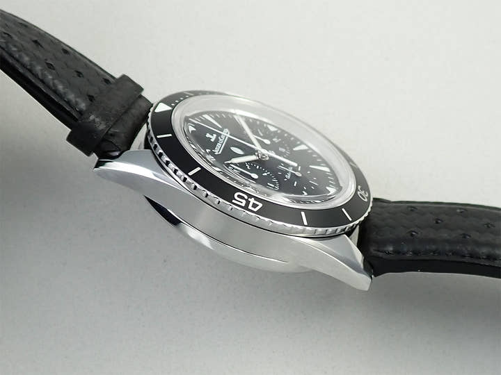 ジャガールクルト ディープシー クロノグラフ Ref.Q2068570 黒文字盤 美品 34XS3P3L