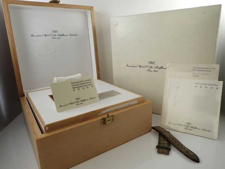 IWC ドッペルクロノグラフ Ref.IW3713 ブラック文字盤 美中古 01LWCJAW