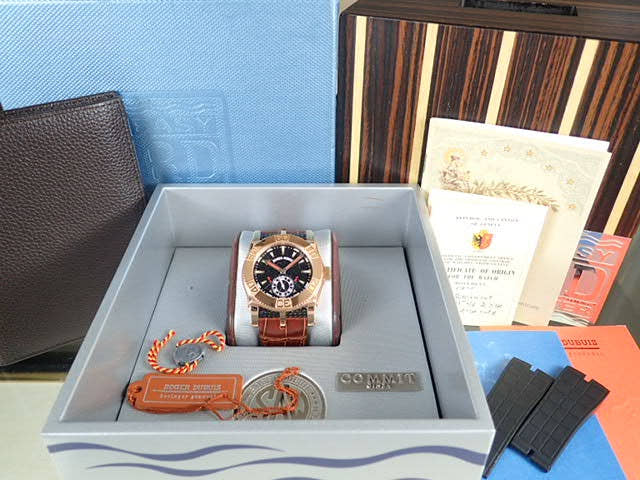 ロジェデュブイ イージーダイバー Ref.SE40145K9.53R ブラック文字盤 中古 easydiver