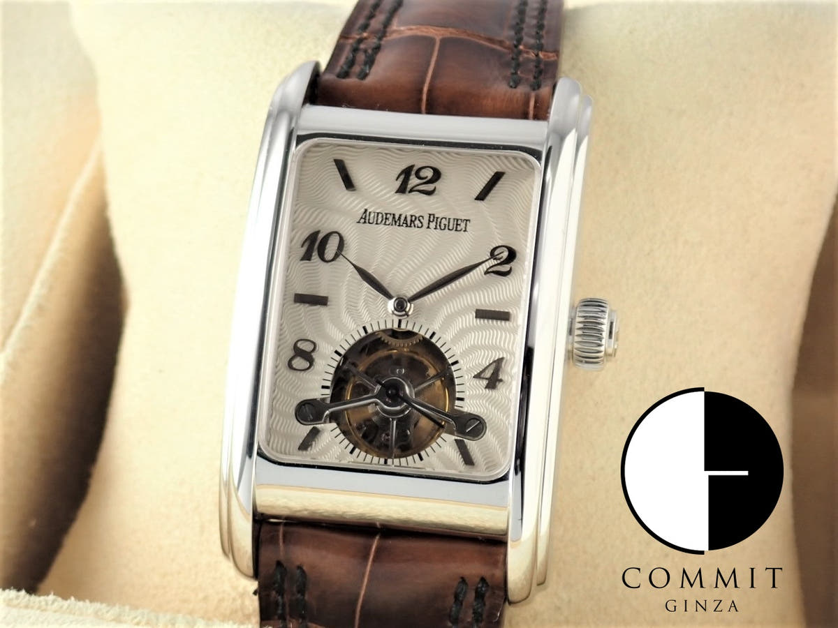 オーデマピゲ エドワール Ref.25956BC.OO.D002CR.01 ホワイト文字盤 中古 edward-piguet