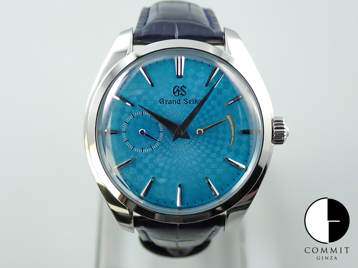 グランドセイコー エレガンスコレクション 龍泉洞 US リミテッドエディション Ref.SBGK015 ブルー文字盤 美品 7P93AW7U