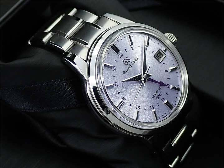 グランドセイコー エレガンスコレクション 和光限定モデル Ref.SBGM249 パープル文字盤 美品 16U1WF4U