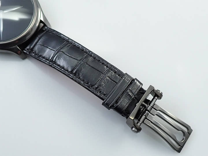 H.モーザー エンデバー トゥールビヨン コンセプト Ref.1804-1206 ベンタブラック文字盤 極美品 W9H5A1WF
