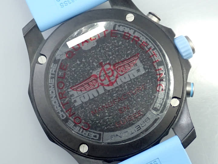 ブライトリング エンデュランス プロ Ref.X82310281B1S1(X82310) ブラックxライトブルー文字盤 美品 0C506541