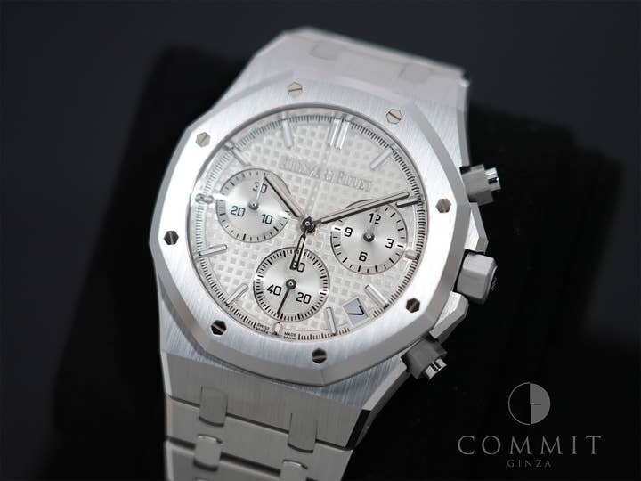 オーデマピゲ ロイヤルオーク クロノグラフ Ref.26240ST.OO.1320ST.07 ステンレススチール シルバー文字盤 美品 69nembsq