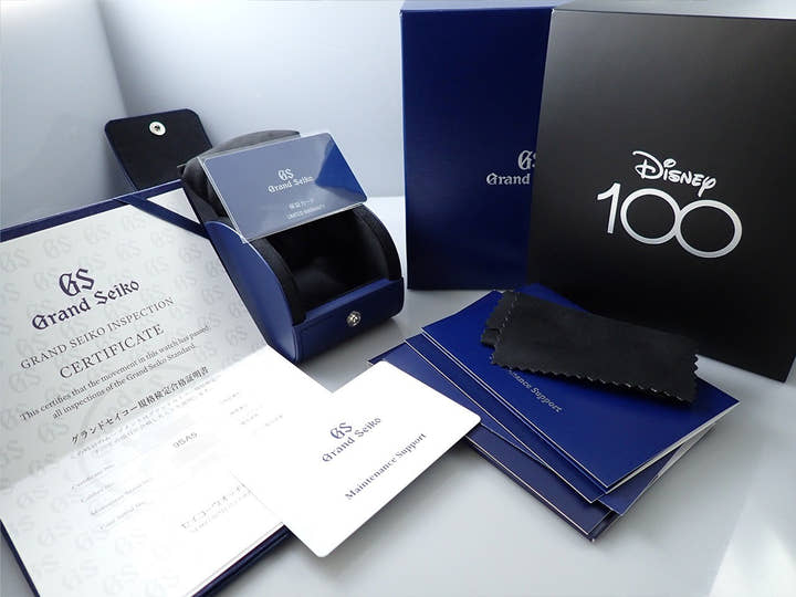 グランドセイコー ディズニー 100 リミテッドエディション Ref.SLGH025 グリーン文字盤 未使用 7H8LC52X