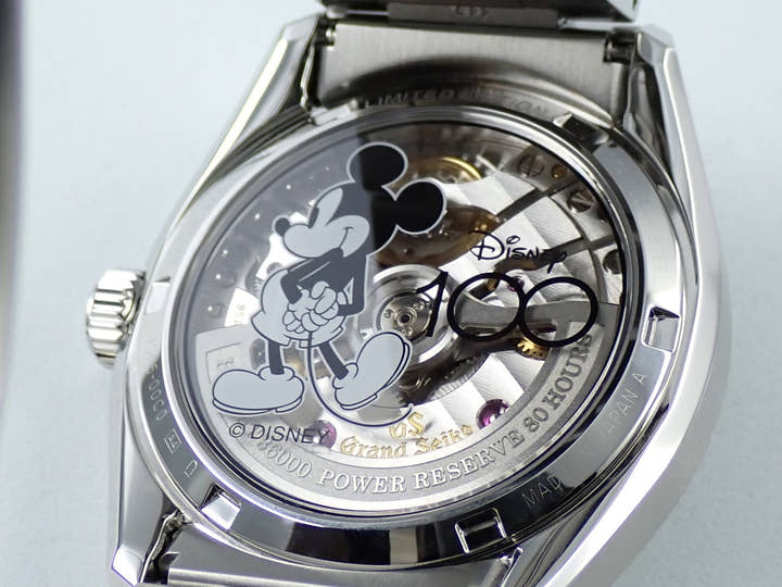 グランドセイコー ディズニー 100 リミテッドエディション Ref.SLGH025 グリーン文字盤 未使用 37XRCTYF
