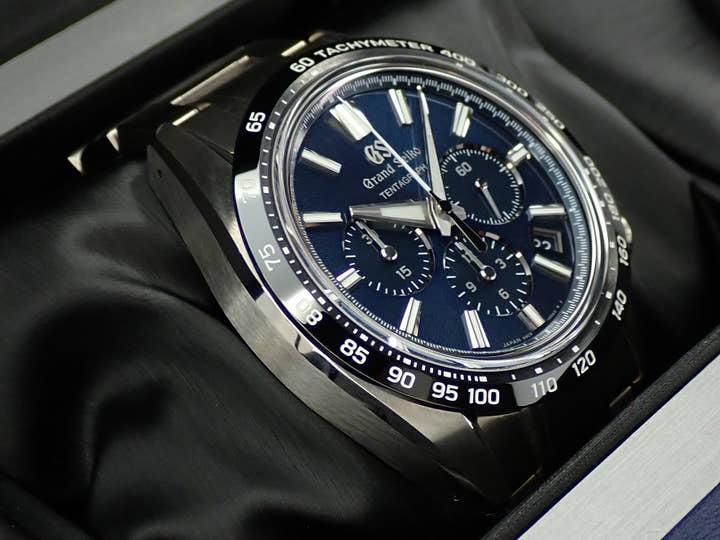 グランドセイコー エボリューション 9 コレクション Ref.SLGC001 ブルー文字盤 極美品 569TF100