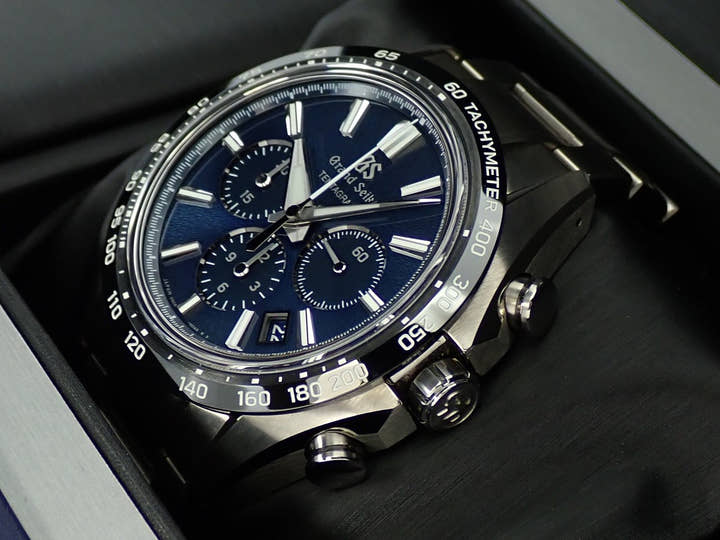 グランドセイコー エボリューション 9 コレクション Ref.SLGC001 ブルー文字盤 極美品 569TF100