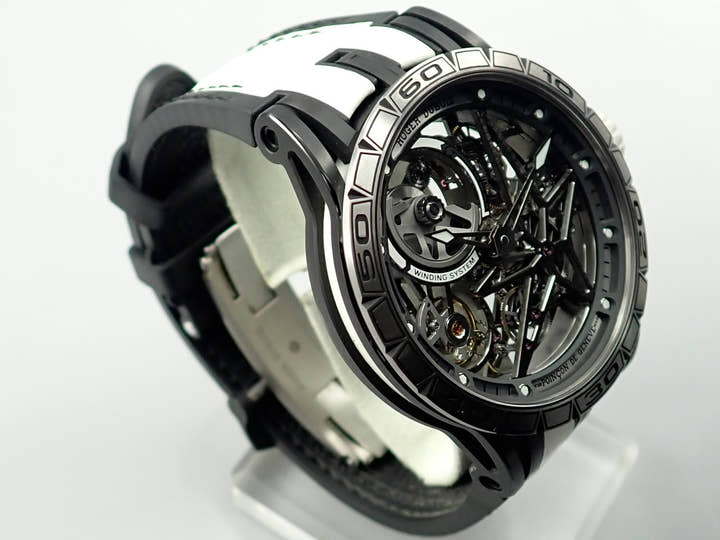 ロジェデュブイ エクスカリバー スパイダーオートマティック スケルトン Ref.DBEX0715 スケルトン文字盤 美品 C4R09049