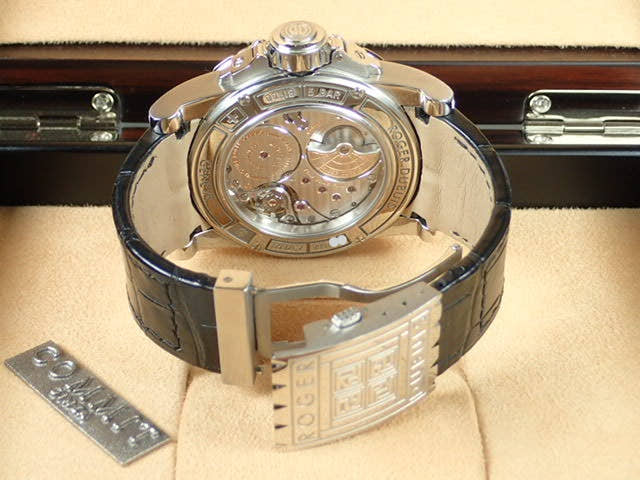 ロジェデュブイ エクスカリバー Ref.EX45-77-90-00/09R01/B ブラック文字盤 中古 excalibur-2