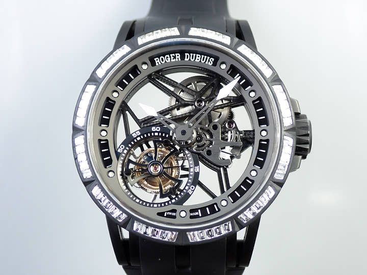 ロジェデュブイ エクスカリバー Ref.DBEX0480 スケルトン文字盤 中古 4J96A6U9