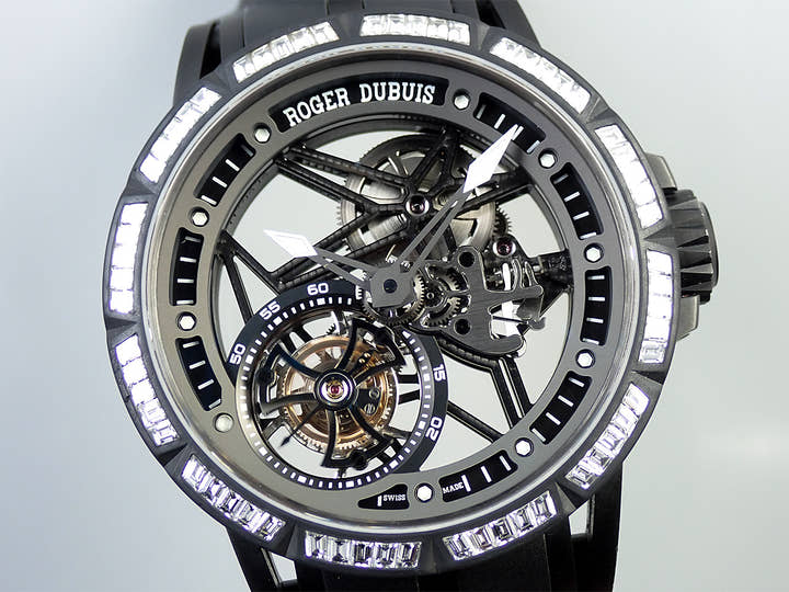 ロジェデュブイ エクスカリバー Ref.DBEX0480 スケルトン文字盤 中古 4J96A6U9