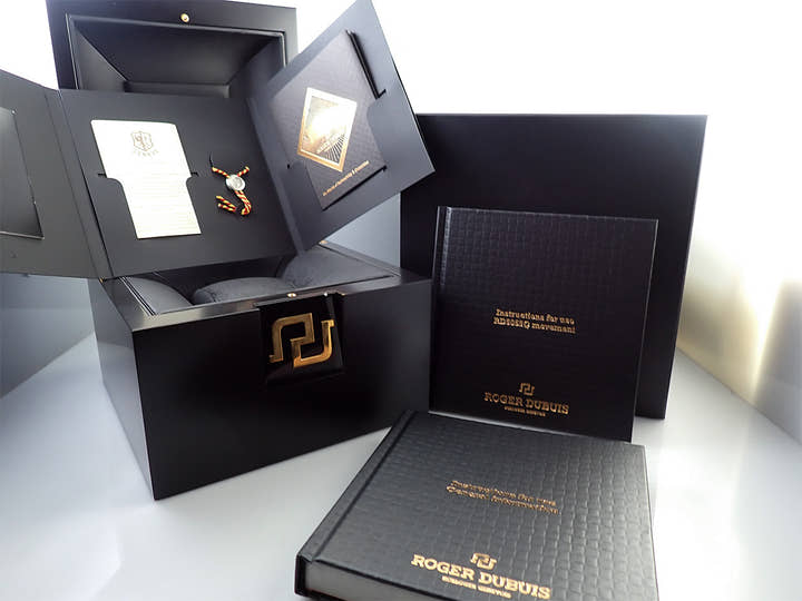 ロジェデュブイ エクスカリバー Ref.DBEX0480 スケルトン文字盤 中古 4J96A6U9