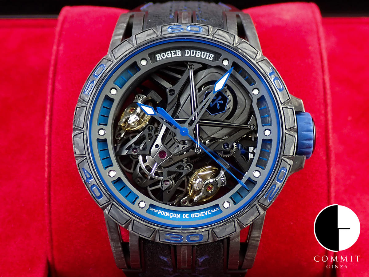 ロジェデュブイ エクスカリバー Ref.DBEX0769 スケルトン文字盤 美品 K0HPCPHK