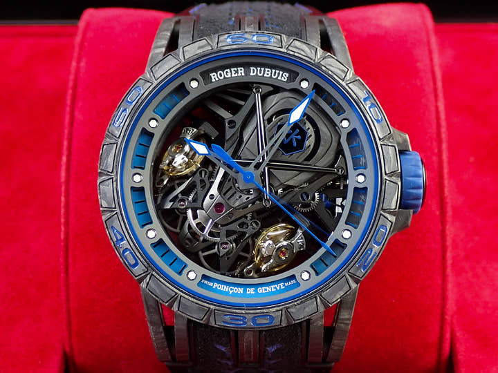 ロジェデュブイ エクスカリバー Ref.DBEX0769 スケルトン文字盤 美品 K0HPCPHK