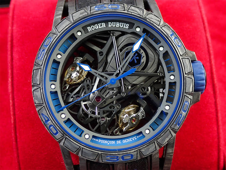 ロジェデュブイ エクスカリバー Ref.DBEX0769 スケルトン文字盤 美品 K0HPCPHK