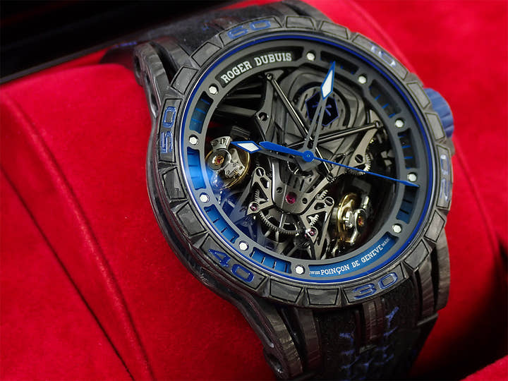 ロジェデュブイ エクスカリバー Ref.DBEX0769 スケルトン文字盤 美品 K0HPCPHK