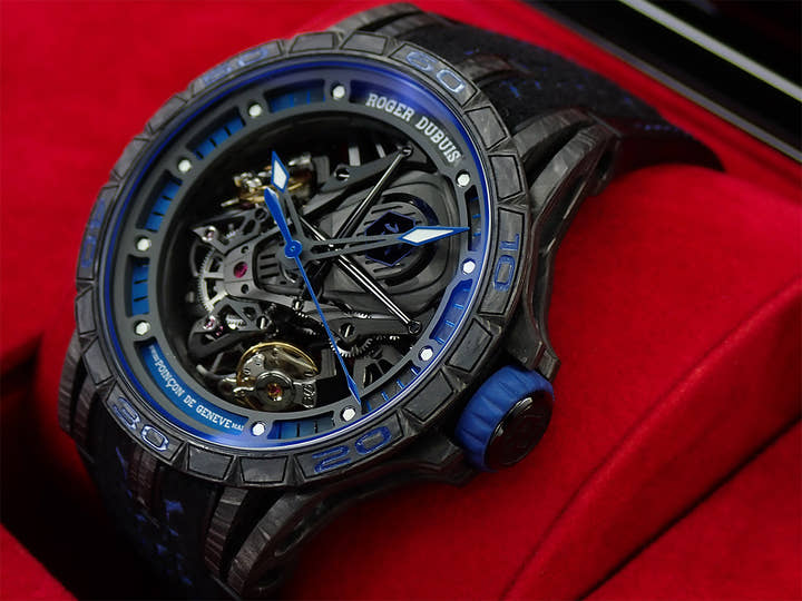 ロジェデュブイ エクスカリバー Ref.DBEX0769 スケルトン文字盤 美品 K0HPCPHK