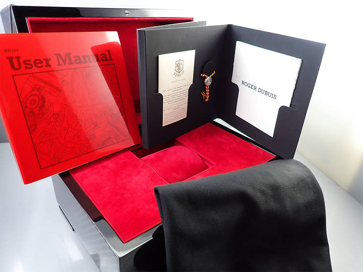 ロジェデュブイ エクスカリバー Ref.DBEX0769 スケルトン文字盤 美品 K0HPCPHK