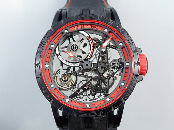 ロジェデュブイ エクスカリバー スパイダー ピレリ Ref.DBEX0617 スケルトン文字盤 中古 H5CRR644